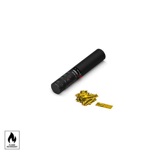 Håndholdt Konfettikanon 28cm - Metallisk Konfetti