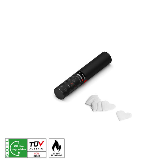 Håndholdt Konfettikanon 28cm - Konfetti Hjerter