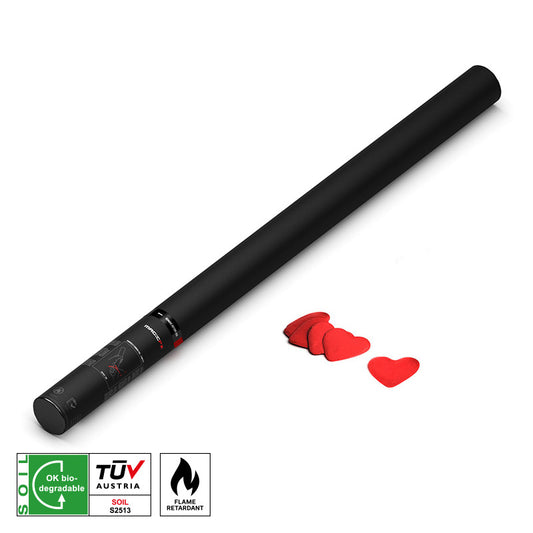 Håndholdt Konfettikanon 80cm - Konfetti Hjerter