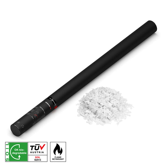 Håndholdt Konfettikanon 80cm - Snowflake Konfetti