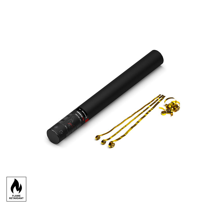 Håndholdt Kanon 50cm - Metallisk Streamers