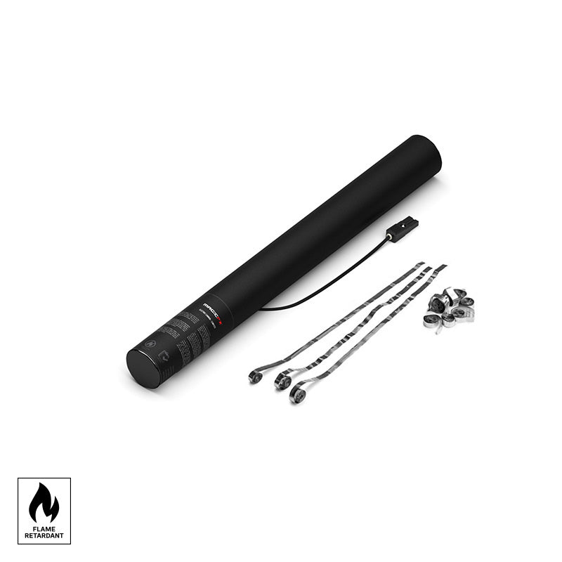 Konfettikanon - Metallisk Streamers - Elektrisk Konfettirør 50cm